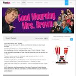 [NSW] Good Mourning Mrs Brown Tix @ $3.75 - $15ea (Was $60.15 Each)