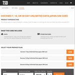 Docomo Japan 7 Day SIM $35.20, T-Mobile USA 30 Day SIM: 3GB $42.50, 5GB $51 @ Travel Sims Direct (Up to ~40% off RRP)