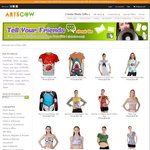 Design Your Own Tops from US $7.99/AUS $10.70 Each Delivered @ ArtsCow