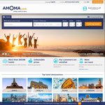 10% off All Hotels (No Date Restrictions) @ Amoma.com