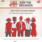 Win 1 of 6 Holidays/Other Major Prizes, or 1 of 950 Instant Win Prizes - Purchase Kit-Kat