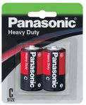 Panasonic Heavy Duty Battery C Size Blister 2 Pack $0.99 (Save $1.50) @ Masters
