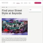 [VIC] Spend $150+ on Streetwear Get $20 off @Bayside Shopping Center (Mornington Peninsula)