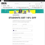 asos new discount code