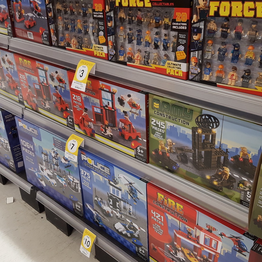 Kmart cheap toys lego