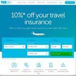 10% off Travel Insurance @Travel Insurance Direct