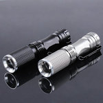 XPE-Q5 AA Zoomable LED Flashlight Black/Silver/Gold US $2.75/AU $3.63 Delivered @ Banggood
