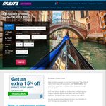 Orbitz - 15% off Selected Hotels ($USD) Book by April 23, 2017, Travel by December 31 2017