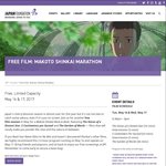 Free Makoto Shinkai Anime Film Marathon [NSW]