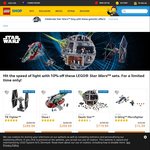 10% off Star Wars @ LEGO.com
