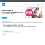Lebara - 5GB Bonus Data When You Subscribe and Recharge with Auto Top up ($29.90, $39.90, $49.90 Plans)