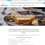 Win a French Date Night Out for 2 Worth $2,963 from The Urban List [VIC]