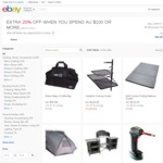 20% off When You Spend $100+ at Rays eBay Store