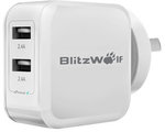 BlitzWolf 24W 4.8a 24W Dual USB Charger (AU Plug) US $6.99 (~AU $9.10) Posted, Preorder @ Banggood
