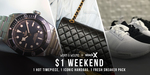 Win a Chanel Classic Double Flap Clutch, Tudor Black Bay Watch, adidas NMD R1 Japan Pack Sneakers for $1 from StockX 