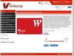 VelocityRewards Westfield $50 Gift Card for 6,500 Points (Normally 7,250)