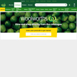 $10 off Pick Up Orders @ Woolworths ($150 Minimum Spend)