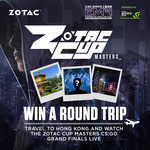 Win a Trip to the ZOTAC Cup Masters CS:GO Grand Finals in Hong Kong for 2 from ZOTAC