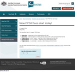 PPSR/REVS Vehicle Check $2.00 (Was $3.40) @ PPSR.gov.au 