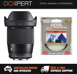 Sigma 16mm F1.4 DN Contemporary Lens for Sony E-Mount with 67mm HOYA UV Filter $428 Delivered @ DCXpert eBay