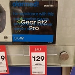 [ACT] Samsung Gear Fit 2 Pro, Small (Red/Black) $129 @ Big W, Gungahlin