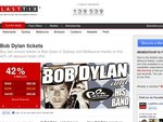 40% off Bob Dylan in Lasttix's Newsletter Today. Sydney + Melbourne. $55 Each