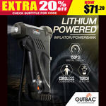 Outbac OTB300 Battery Powered Air Compressor/Tyre Inflator $64.08 Delivered @ Edisons eBay