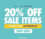 20% off Sale Items @ Footlocker (Online Only)