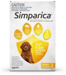 Simparica Flea Treatment  For Dogs 1.3 - 2.5kg 3 Chews $19.95 (Was $50) @ Budget Pet Products 