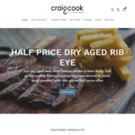 [NSW] Half Price Dry Aged Rib Eye 500g $14.95ea (No Limit) + Delivery (Sydney, Free over $95) @ Craig Cook The Natural Butcher