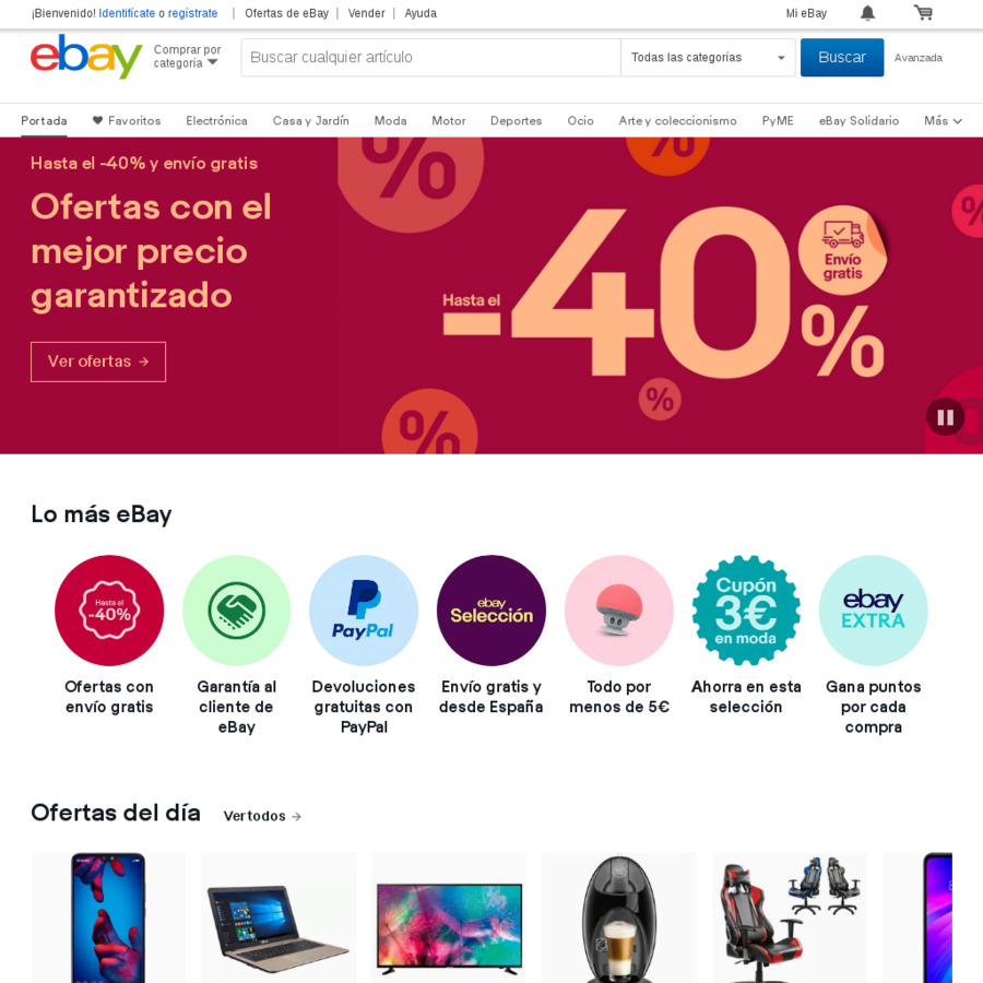eBay Spain 10% off via eBay Mobile App - OzBargain