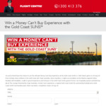 Win a Money-Can't-Buy Gold Coast Suns Experience for 2 from Flight Centre 