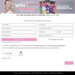 Win 1 of 3 Style Makeovers Worth $5,000 or 1 of 40 John Frieda Prize Packs from Kao [Buy 2xJohn Frieda Products from Woolworths]