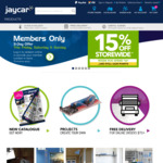 15% off Storewide, $50 Min Spend (Some Exclusions Apply) @ Jaycar (Free Membership Required)