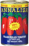 ½ Price Annalisa Canned Tomatoes/Beans 400g $0.70, V Energy 4 Pack $4.92, Twinings Tea Bags Pk 10 $1 @ Woolworths