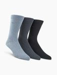 3 Pack Flat Knit Crew Socks (Colour: Stonewash/Denim Heather/Navy Only) $11.02 Delivered (Was $39.95) @ Calvin Klein