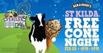 [VIC] Free Ben and Jerry’s Ice Cream @ St Kilda (25 February, 4pm - 8pm)