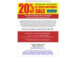 20% off Word sale, 25% off if you spend more than $200