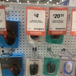 J.Burrows Wired Mouse $4 @ Officeworks
