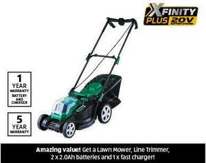 Xfinity plus 20v lawn mower new arrivals