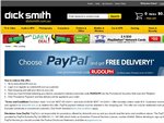 Dick Smith's Free Shipping on Orders over $15 (Must Pay with PayPal)