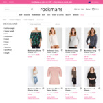 Women's Tops from $8 + $10 Delivery ($0 with $100 Spend) @ Rockmans