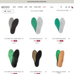 Mens & Ladies Insole Starts Fr $3.95/$4.95 Delivered (Up to EU Size 47) @ ECCO