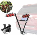 3 Bike Bicycle Carrier Car Rear 2" Towbar Foldable Hitch Mount Steel $29.99/Rear Mount Carrier $69.99 Shipped @ AU Select Amazon