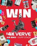 Win a Verve Air Bike + a Supplement Pack (Worth $4000) from Nutrition Warehouse