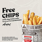 [QLD] Free Regular Chips w/ Any Online Order ($20 Minimum Spend) @ Schnitz