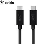 Belkin 1m USB-C 3.1 to USB-C Cable - Black $29.95 + Delivery (Free with Club Catch) @ Catch