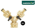 Gardenline 4pc Set of Brass Hose Accessories $9.99 @ ALDI
