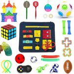 Busy Board + Fidget Pack 34 Pieces, Sensory Toys $35.97 + Delivery ($0 with Prime/ $39 Spend) @ CocoDelish via Amazon AU