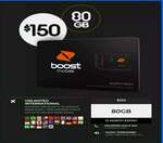 Boost Mobile Pre-Paid SIM Starter Kit 1-Year $150/80GB for $139.95 Delivered @ Enjoybuy